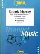 Grande Marche by Czerny Carl - Mourey Colette - for Trumpet and Piano (Trumpet and Piano)
