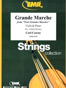 Grande Marche by Czerny Carl - Mourey Colette - for Viola and Piano (Viola and Piano)