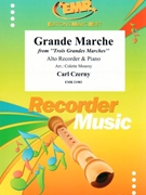 Grande Marche by Czerny Carl - Mourey Colette - for Alto Recorder and Piano (Alto Recorder and Piano)