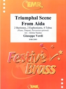 Triumphal Scene From Aida by Verdi Giuseppe - Naulais Jerome - for 2 Baritones 2 Euphoniums 4 Tubas (2 Baritones 2 Euphoniums 4 Tubas (Piano Timpani Percussion optional))