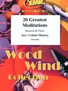 20 Greatest Meditations by Mourey Colette for Bassoon and Organ (Bassoon and Organ)