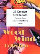 20 Greatest Meditations by Mourey Colette for Clarinet and Organ (Clarinet and Organ)