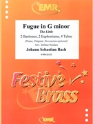 Fugue in G Minor by Bach Johann Sebastian - Naulais Jerome - for 2 Baritones 2 Euphoniums 4 Tubas (2 Baritones 2 Euphoniums 4 Tubas (Piano Timpani Percussion optional))