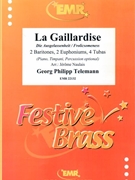 La Gaillardise by Telemann Georg Philipp - Naulais Jerome - for 2 Baritones 2 Euphoniums 4 Tubas (2 Baritones 2 Euphoniums 4 Tubas (Piano / Timpani / Percussion optional))