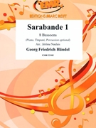 Sarabande 1 by Handel George Frideric - Naulais Jerome - for 8 Bassoons (8 Bassoons (Piano Timpani Percussion optional))