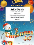 Stille Nacht by Naulais Jerome for 8 Bassoons (8 Bassoons (Piano Guitar Percussion optional))