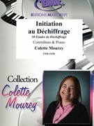 Initiation au Dechiffrage by Mourey Colette for Contrabass and Piano (Contrabass and Piano)