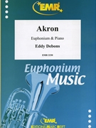Akron by Debons Eddy for Euphonium and Piano (Euphonium and Piano)