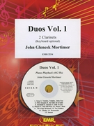 Duos Vol. 1 by Mortimer John Glenesk for 2 Clarinets and Organ (2 Clarinets and Organ (Piano / Keyboard optional + Play Back / Play Along CD))