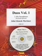 Duos Vol. 1 by Mortimer John Glenesk for 2 Alto Saxophones and Piano (2 Alto Saxophones and Piano (Piano / Keyboard optional + Play Back / Play Along CD))
