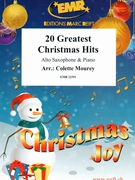 20 Greatest Christmas Hits by Mourey Colette for Alto Saxophone and Piano (Alto Saxophone and Piano)