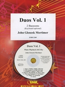 Duos Vol. 1 by Mortimer John Glenesk for 2 Bassoons and Piano (2 Bassoons and Piano (Piano / Keyboard optional + Play Back / Play Along CD))