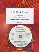 Duos Vol. 2 by Mortimer John Glenesk for 2 Bassoons (2 Bassoons (Piano / Keyboard optional + Play Back / Play Along CD))