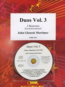 Duos Vol. 3 by Mortimer John Glenesk for 2 Bassoons w/ Audio (2 Bassoons and CD Play Back / Play Along (Piano / Keyboard optional + Play Back / Play Along CD))