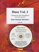 Duos Vol. 1 by Mortimer John Glenesk for Clarinet Alto Saxophone and Organ (Clarinet Alto Saxophone and Organ (Piano / Keyboard optional + Play Back / Play Along CD))