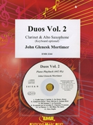 Duos Vol. 2 by Mortimer John Glenesk for Clarinet Alto Saxophone w/ Audio (Clarinet Alto Saxophone and CD Play Back / Play Along (Piano / Keyboard optional + Play Back / Play Along CD))