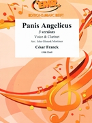 Panis Angelicus by Franck Cesar - Mortimer John Glenesk - for Clarinet and Voice (Clarinet and Voice)