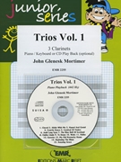 Trios Vol. 1 by Mortimer John Glenesk for 3 Clarinets and Piano (3 Clarinets and Piano (Piano / Keyboard optional + Play Back / Play Along CD))