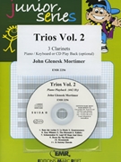 Trios Vol. 2 by Mortimer John Glenesk for 3 Clarinets (3 Clarinets (Piano / Keyboard optional + Play Back / Play Along CD))
