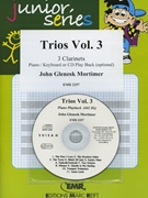 Trios Vol. 3 by Mortimer John Glenesk for 3 Clarinets and Piano (3 Clarinets and Piano (Piano / Keyboard optional + Play Back / Play Along CD))