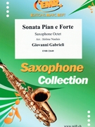 Sonata Pian e Forte by Gabrieli Giovanni - Naulais Jerome - for 8 Saxophones (8 Saxophones (SAAAA(T)A(T)TB (Piano / Organ Timpani optional))