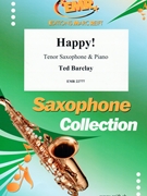 Happy! by Barclay Ted for Tenor Saxophone and Piano (Tenor Saxophone and Piano)