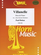 Villanelle by Dukas Paul - Mortimer John Glenesk - for Horn and Piano (Horn and Piano)