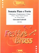 Sonata Pian e Forte by Gabrieli Giovanni - Naulais Jerome - for 2 Baritones 2 Euphoniums 4 Tubas (2 Baritones 2 Euphoniums 4 Tubas (Piano / Organ Timpani optional))