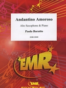 Andantino Amoroso by Baratto Paolo for Alto Saxophone and Piano (Alto Saxophone and Piano)