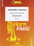 Andantino Amoroso by Baratto Paolo for Eb Horn and Piano (Eb Horn and Piano)
