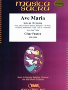 Ave Maria by Franck Cesar - Valta Jan - for Clarinet and Orchestra (Clarinet and Orchestra)