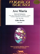 Ave Maria by Rocha Gilles - Valta Jan - for Flute and Orchestra (Flute and Orchestra)