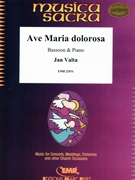Ave Maria dolorosa by Valta Jan for Bassoon and Piano (Bassoon and Piano)