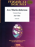 Ave Maria dolorosa by Valta Jan for Viola and Piano (Viola and Piano)