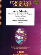 Ave Maria by Rachmaninoff Sergei - Valta Jan - for Trumpet and Piano (Trumpet and Piano)