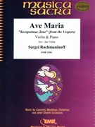 Ave Maria by Rachmaninoff Sergei - Valta Jan - for Violin and Piano (Violin and Piano)