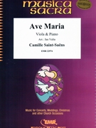 Ave Maria by Saint-Saens Camille - Valta Jan - for Viola and Piano (Viola and Piano)