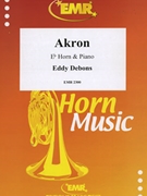 Akron by Debons Eddy for Eb Horn and Piano (Eb Horn and Piano)