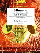Minuetto by Boccherini Luigi - Valta Jan - for Clarinet and Orchestra (Clarinet and Orchestra)