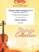 Theme With Variation # 5 by Dancla Charles - Mourey Colette - for Orchestra (Orchestra (Violin Solo))