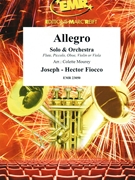 Allegro by Fiocco Joseph-Hector - Mourey Colette - for Orchestra (Orchestra (SOLO for Flute Piccolo Oboe Violin or Viola))