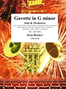 Gavotte in G minor by Becker Jean - Valta Jan - for Tenor Saxophone and Orchestra (Tenor Saxophone and Orchestra)