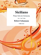 Siciliano by Schumann Robert - Valta Jan - for Orchestra (Orchestra (Piano Solo))