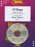 15 Rags by Fillmore Henry - Peter King - for Eb Bass w/ Audio (Eb Bass and CD Play Back / Play Along (+ Piano accompaniment + CD Play Back / Play Along ))