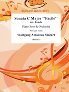 Sonata C Major Facile by Mozart Wolfgang Amadeus - Valta Jan - for Piano and Orchestra (Piano and Orchestra)