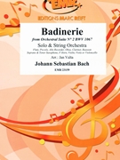 Badinerie by Bach Johann Sebastian - Valta Jan - for Horn and String Orchestra (Horn and String Orchestra (F Horn))