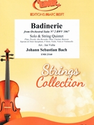Badinerie by Bach Johann Sebastian - Valta Jan - for Clarinet and String Quintet (Clarinet and String Quintet)