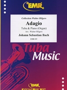 Adagio by Bach Johann Sebastian - Walter Hilgers - for Tuba and Piano (Tuba and Piano)