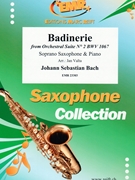 Badinerie by Bach Johann Sebastian - Valta Jan - for Soprano Saxophone and Piano (Soprano Saxophone and Piano)