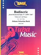Badinerie by Bach Johann Sebastian - Valta Jan - for Tuba and Piano (Tuba and Piano)